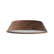 Load image into Gallery viewer, Farmhouze Light - Dimmable LED Rustic Wood Grain Round Ceiling Light - Ceiling Light - Walnut - 
