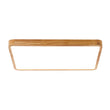 Load image into Gallery viewer, Farmhouze Light-Dimmable LED Wooden Rectangular Flush Mount Light-Ceiling Light-6000K Cool White-
