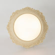 Load image into Gallery viewer, Farmhouze Light-Farmhouse Beige Carved Resin LED Flush Mount Ceiling Light-Ceiling Light-Ivory-
