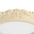 Load image into Gallery viewer, Farmhouze Light-Farmhouse Beige Carved Resin LED Flush Mount Ceiling Light-Ceiling Light-Ivory-
