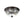 Load image into Gallery viewer, Farmhouze Light - Farmhouse Clear Ribbed Glass Flush Mount Ceiling Light - Ceiling Light - Oil Rubbed Bronze - 
