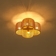 Load image into Gallery viewer, Farmhouze Light-Farmhouse Coastal Woven Rope Quatrefoil Scalloped Ceiling Light-Ceiling Light-13.8 in-
