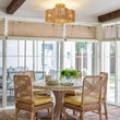 Load image into Gallery viewer, Farmhouze Light-Farmhouse Coastal Woven Rope Quatrefoil Scalloped Ceiling Light-Ceiling Light-13.8 in-
