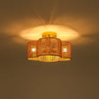 Load image into Gallery viewer, Farmhouze Light-Farmhouse Coastal Woven Rope Quatrefoil Scalloped Ceiling Light-Ceiling Light-13.8 in-
