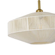Load image into Gallery viewer, Farmhouze Light-Farmhouse Coastal Woven Rope Round Cage Semi Flush Mount-Ceiling Light-Ivory String-
