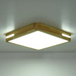 Load image into Gallery viewer, Farmhouze Light - Farmhouse Dimmable LED Square Wooden Flush Mount Ceiling Light - Ceiling Light - 15 in - 
