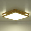 Load image into Gallery viewer, Farmhouze Light - Farmhouse Dimmable LED Square Wooden Flush Mount Ceiling Light - Ceiling Light - 15 in - 
