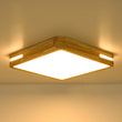Load image into Gallery viewer, Farmhouze Light - Farmhouse Dimmable LED Square Wooden Flush Mount Ceiling Light - Ceiling Light - 15 in - 
