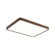 Load image into Gallery viewer, Farmhouze Light - Farmhouse Dimmable LED Walnut Wood Rectangle Ceiling Light - Ceiling Light - 24.4 In (Back Order) - 
