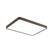 Load image into Gallery viewer, Farmhouze Light - Farmhouse Dimmable LED Walnut Wood Rectangle Ceiling Light - Ceiling Light - 24.4 In (Back Order) - 
