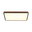 Load image into Gallery viewer, Farmhouze Light - Farmhouse Dimmable LED Walnut Wood Rectangle Ceiling Light - Ceiling Light - 24.4 In (Back Order) - 
