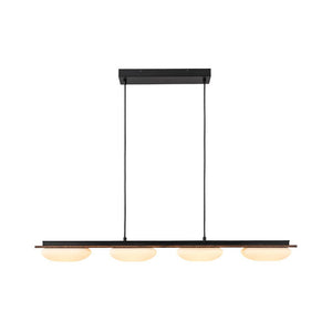 Farmhouze Light - Farmhouse Dimmable LED Wood Island Pendant Chandelier - Chandelier - Square Shade - 