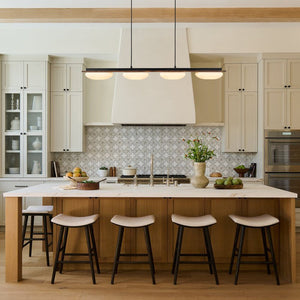 Farmhouze Light - Farmhouse Dimmable LED Wood Island Pendant Chandelier - Chandelier - Square Shade - 