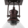 Load image into Gallery viewer, Farmhouze Light-Farmhouse Dual Mount Seeded Glass Linear Ceiling Light-Ceiling Light-1 Bulb-
