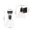 Load image into Gallery viewer, Farmhouze Light-Farmhouse Dual Mount Seeded Glass Linear Ceiling Light-Ceiling Light-3 Bulbs-
