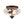 Load image into Gallery viewer, Farmhouze Light - Farmhouse Glass Flush Mount Ceiling Light - Ceiling Light - Oil - Rubbed Bronze - 1 Pack - 
