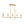 Load image into Gallery viewer, Farmhouze Light - Farmhouse Linear Candle Style White Fabric Brass Island Chandelier - Chandelier - 5 Bulbs - 
