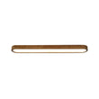 Load image into Gallery viewer, Farmhouze Light-Farmhouse Walnut Wooden Dimmable LED Long Oval Ceiling Light-Ceiling Light-37.4 in-
