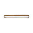 Load image into Gallery viewer, Farmhouze Light-Farmhouse Walnut Wooden Dimmable LED Long Oval Ceiling Light-Ceiling Light-37.4 in-

