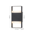 Load image into Gallery viewer, Farmhouze Light - Farmhouse Waterproof Dimmable LED Square Outdoor Wall Lamp - Wall Sconce - 1 Unit - 
