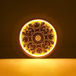 Load image into Gallery viewer, Farmhouze Light-Farmhouse Wood Grain Carved Resin Round LED Ceiling Light-Ceiling Light-Rustic Wood Grain-
