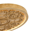 Load image into Gallery viewer, Farmhouze Light-Farmhouse Wood Grain Carved Resin Round LED Ceiling Light-Ceiling Light-Rustic Wood Grain-
