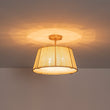 Load image into Gallery viewer, Farmhouze Light-French Bleached Woven String Drum Lantern Ceiling Light-Ceiling Light-16.9 in-

