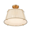 Load image into Gallery viewer, Farmhouze Light-French Bleached Woven String Drum Lantern Ceiling Light-Ceiling Light-16.9 in-
