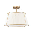 Load image into Gallery viewer, Farmhouze Light-French Bleached Woven String Drum Lantern Ceiling Light-Ceiling Light-16.9 in-
