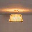 Load image into Gallery viewer, Farmhouze Light-French Bleached Woven String Drum Lantern Ceiling Light-Ceiling Light-16.9 in-
