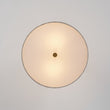 Load image into Gallery viewer, Farmhouze Light - French Country Beige Linen Pleated Drum Cage Semi Flush - Ceiling Light - 12 in - 
