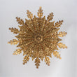 Load image into Gallery viewer, Farmhouze Light-French Country Gilde Gold Metal Botanical Cage Ceiling Light-Ceiling Light-Antique Gold-
