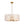 Load image into Gallery viewer, Farmhouze Light - French Country Luxe Glass Flower Round Drum Cage Chandelier - Chandelier - Gold - 
