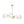 Load image into Gallery viewer, Farmhouze Light - French Country Milky Misty Glass Bubble Island Chandelier - Chandelier - Brass - 
