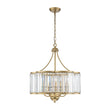 Load image into Gallery viewer, Farmhouze Light-French Country Rusty Silver 6-Light Crystal Cage Chandelier-Chandelier-Gold-
