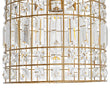 Load image into Gallery viewer, Farmhouze Light - French Country Vintage Crystal Lantern Pendant Light - Chandelier - Brass - 

