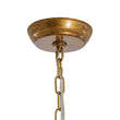 Load image into Gallery viewer, Farmhouze Light - French Country Vintage Crystal Lantern Pendant Light - Chandelier - Brass - 
