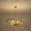 Load image into Gallery viewer, Farmhouze Light - French Farmhouse 6 - Light Brass Branching Round Basin Chandelier - Chandelier - Gold - 
