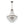 Load image into Gallery viewer, Farmhouze Light - French Farmhouse Empire Crystal Accented Chandelier - Chandelier - 23in - 
