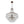 Load image into Gallery viewer, Farmhouze Light - French Farmhouse Empire Crystal Accented Chandelier - Chandelier - 23in - 
