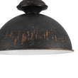 Load image into Gallery viewer, Farmhouze Light-French Vintage 1-Light Weathered Metal Dome Kitchen Pendant-Pendant-Black-

