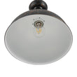 Load image into Gallery viewer, Farmhouze Light-French Vintage 1-Light Weathered Metal Dome Kitchen Pendant-Pendant-Black-
