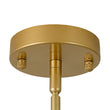 Load image into Gallery viewer, Farmhouze Light - Frosted Glass Bubble Branching Round Sputnik Chandelier - Chandelier - Brass - 
