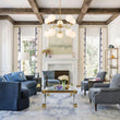 Load image into Gallery viewer, Farmhouze Light - Frosted Glass Bubble Branching Round Sputnik Chandelier - Chandelier - Brass - 
