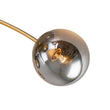 Load image into Gallery viewer, Farmhouze Light - Glam 12 - Light Round Sputnik Glass Globe Bubble Semi Flush - Chandelier - Amber Glass - 
