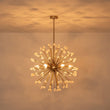 Load image into Gallery viewer, Farmhouze Light - Glam 6 - Light Marble Accents Sphere Firework Chandelier - Chandelier - 28.7 in - 
