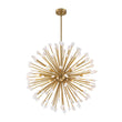 Load image into Gallery viewer, Farmhouze Light - Glam 6 - Light Marble Accents Sphere Firework Chandelier - Chandelier - 28.7 in - 
