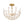 Load image into Gallery viewer, Farmhouze Light - Glam Glass Flower Vine Gold Cage Semi Flush Ceiling Light - Ceiling Light - Gold - 
