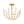 Load image into Gallery viewer, Farmhouze Light - Glam Glass Flower Vine Gold Cage Semi Flush Ceiling Light - Ceiling Light - Gold - 

