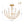 Load image into Gallery viewer, Farmhouze Light - Glam Glass Flower Vine Gold Cage Semi Flush Ceiling Light - Ceiling Light - Gold - 
